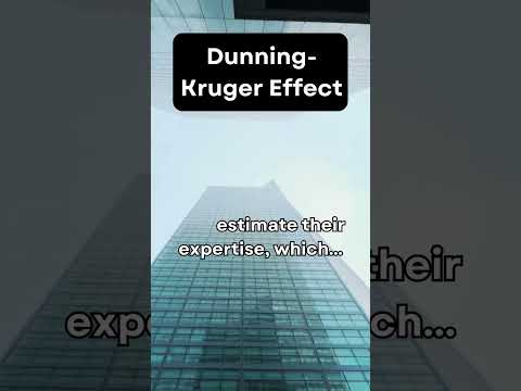 Dunning-Kruger Effect: Why People Overestimate Their Skills | Quick Psychology Fact