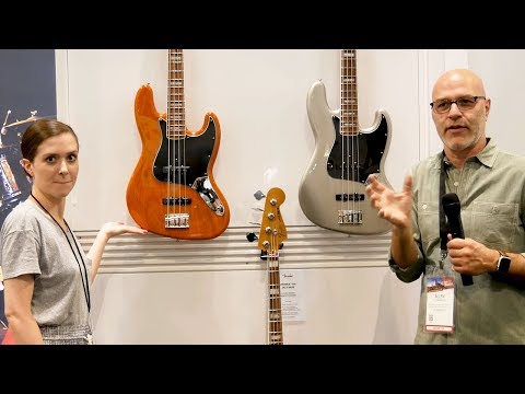 Fender Booth 70s Vintera Basses | Summer NAMM 2019