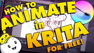 How To Animate in Krita for Beginners — UPDATED 2023!