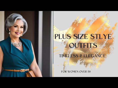 Elegant Style Tips for Plus-Size Women Over 50