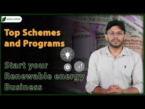 Start your Renewable Energy Business in India| Government Schemes for Entrepreneurs| Enterclimate