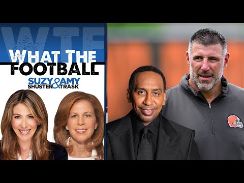 Stephen A. Smith Expects Patriots to Hire Mike Vrabel | What the Football w/Suzy Shuster & Amy Trask