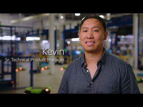 Meet Kevin, Sr. Technical Product Manager on Amazon's Fulfillment, Technologies and Robotics team