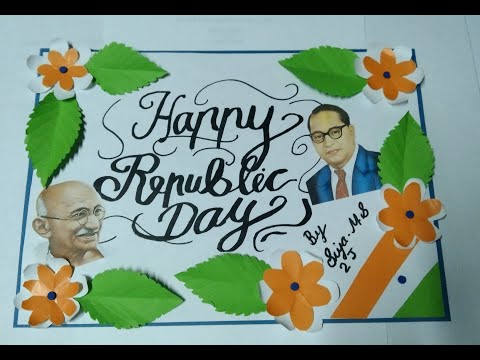 Republic day card making for school | DIY| simple card making | Republic day speech