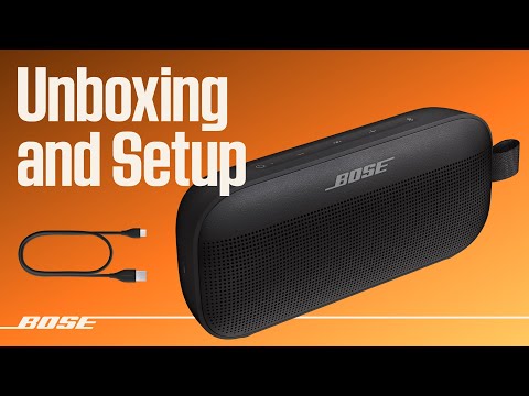 Bose SoundLink Flex SE Bluetooth® Speaker – Unboxing and Setup