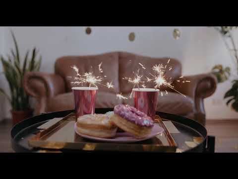 Happy Birthday Donuts | Copyright Free Video Footage