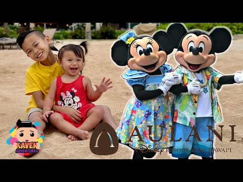 Kaven Swimming and Snorkelling at Disney Aulani in Hawaii!