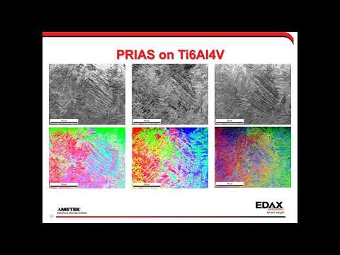 Using Combined EDS-EBSD to Characterize Solidification Microstructures in AM Materials