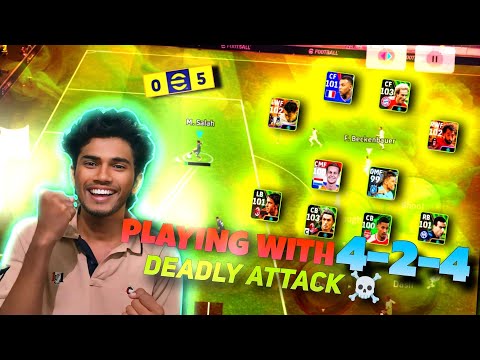 4-2-4 FORMATION IS DEADLY ☠️ | OWER POWERD GOALS 🥶 എന്തോന്ന് ATTACK ആടേയ് 🔥