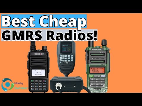 The Best Budget GMRS Radios In 2024! (TOP 3)