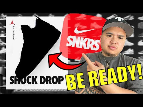 BE READY! SNKRS SHOCK DROP THIS WEEK..WILL PEOPLE CHANGE UP ON THESE?