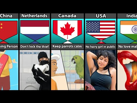 Weird Laws From Different Countries