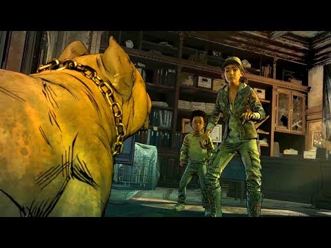 Clementine Overcomes Her Dog Fears (Telltale Walking Dead Final Season 4)