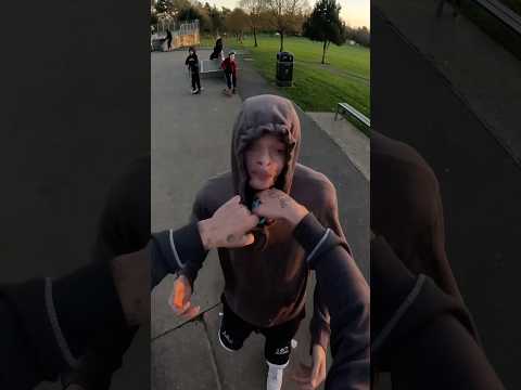 He was NOT HAPPY.😡   #scooter #skatepark #challenge #funny #centralcee #mrbeast #comedy #fail