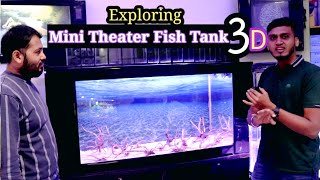 Wonderful Aquarium Setup With 3D Effects at Aquarium Design India   Jaffer Nation |