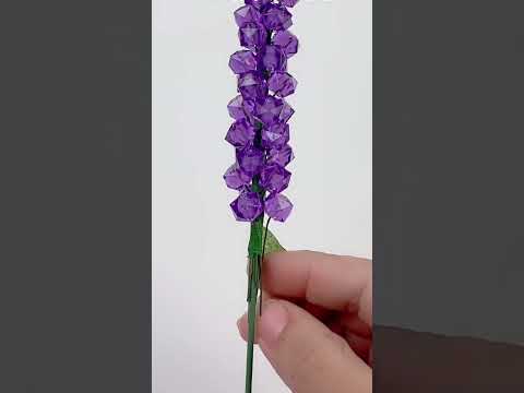 Handmade diy beads lavender #handmade #diy #beads #flowers #handmadegifts #homedecor #gift #jewelry