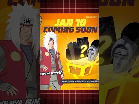 10 January coming soon Naruto event in free fire 🔥