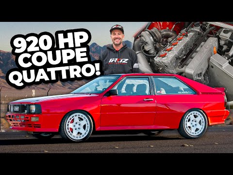 920HP Audi Quattro - AWD 5 Cylinder on STEROIDS! (Best Sounding Audi Ever?!)