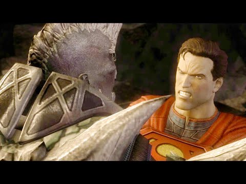 Superman Vs Doomsday Fight Scene 4K Ultra HD - Injustice: Gods Among Us