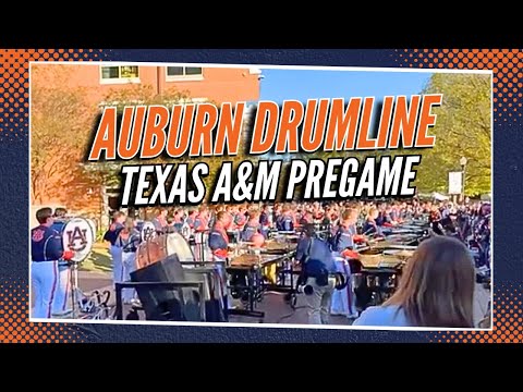 Auburn Drumline Show | Texas A&M Game 2024