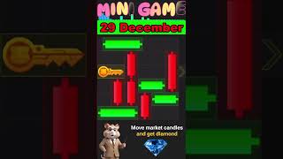 Hamster Kombat New Season Mini Game Solution 29 December 2024