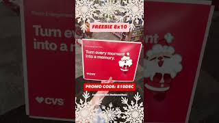 CVS FREEEEBIE 8x10 @cvs  #cvspartner #ad #holidaywithcvs #cvsdeals #cvscouponing