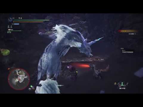 魔物獵人世界MHW 手殘亂打 HR49 歷戰麒麟 火龍大劍