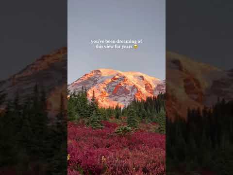 Mt. Rainier in 10 Seconds: Simply Stunning!