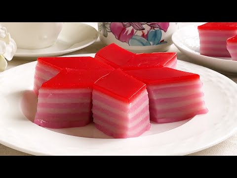 Nine Layer Kuih Recipe | Kuih Lapis Recipe | 九层糕食谱