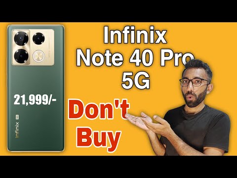 Infinix Note 40 Pro 5G - Hype of Magsafe Wireless Charging | Don't Buy?