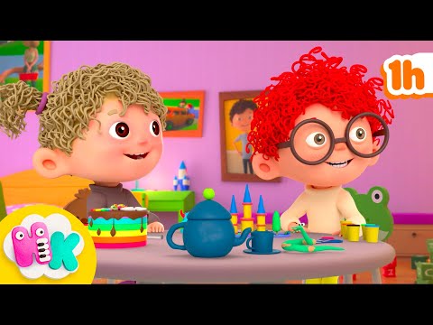 Plastilina para Niños 🌈 Canciones para Bebés | HeyKids - Canciones infantiles