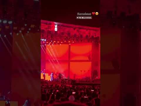 AR Rahman’s Live Concert at The Mills #arrahman #pune #viral #bollywood #tollywood #jonitagandhi