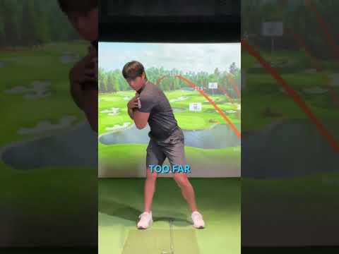 Upper Body Extension Drill #shorts #golf #golfswing #short