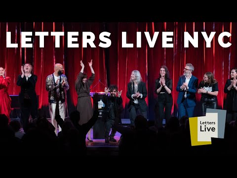 Watch the highlights from Letters Live New York!