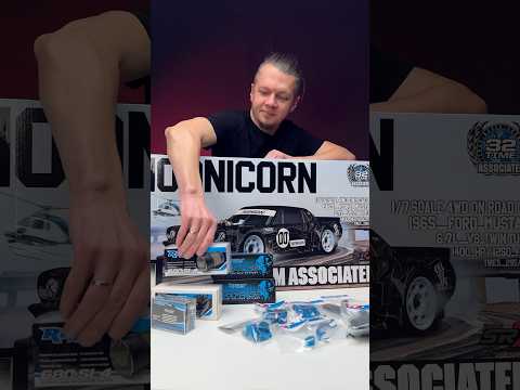 New SR7 Hoonicorn Roller from Team Associated. Officially licenced Ford / Hoonigan Mustang 1:7 scale