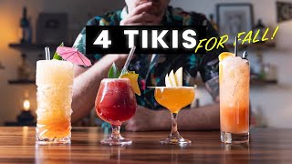 4 must-try TIKI cocktails for this fall!