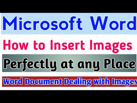 How to Insert Images in Microsoft Word Document! Simple Method