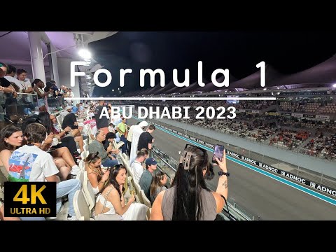 Formula 1 Racing  Abu Dhabi 2023  I   Paddok Club Yas Marina Circuit  I  F1 행사장을 걸어요