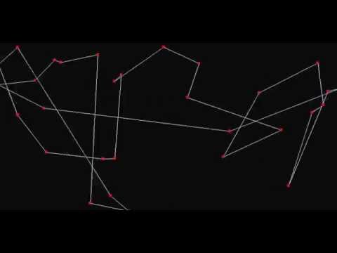 (2/2) Traveling Salesman (30 Cities): Simulated Annealing