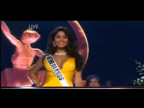 Nick Norman on stage at The 63rd Annual Miss Universe Pageant