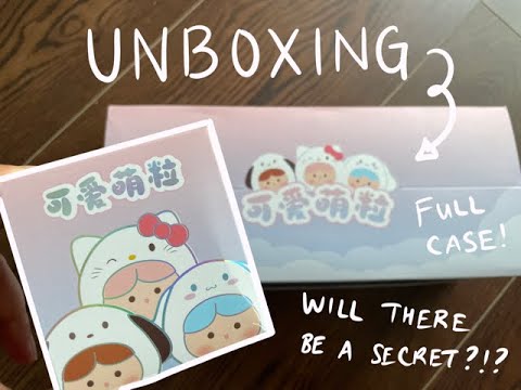 Sanrio Mini Beans ThingsWoo Blind Box Unboxing Full Case 可愛萌粒拆盲盒