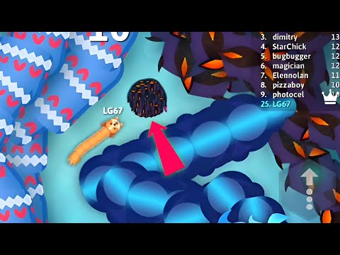 Snake io 🐍 I Found Most Delicious Score ball in Snake io Map 🐍 Epic Gameplay