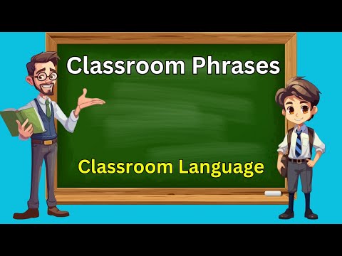 Classroom  Language | School Conversation | School Dialouge | #classroomlanguage #kidslearning