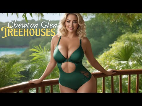 [4K] AI ART Lookbook Model Al Art video | Chewton Glen Treehouses