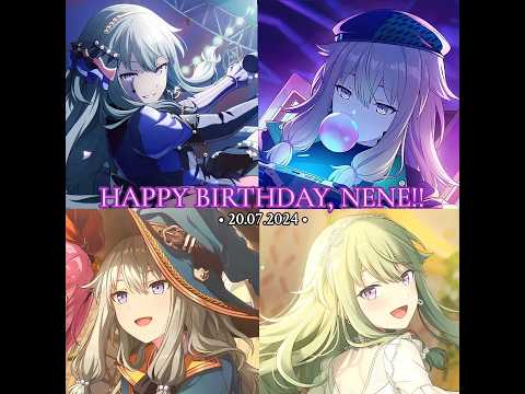 HAPPY BIRTHDAY, NENE!! 💜💜💜 #pjsk #projectsekai #colorfulstage #nene