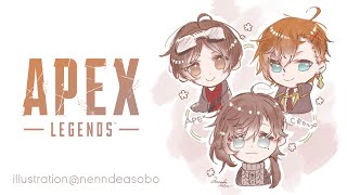 APEX | CRカップカスタム最終日!  今日もチャンピオン取るぞ～！  with 山田涼介様 渋谷ハル様【にじさんじ/叶】