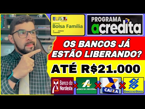 ACREDITA EMPRÉSTIMO PARA TODOS DO BOLSA FAMÍLIA: OS BANCOS JÁ ESTÃO LIBERANDO? LULA FALOU ISSO