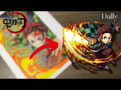 HOW TO DRAW TANJIRO KAMADO [DEMON SLAYER] 🔥✨‼️