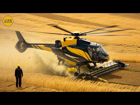 Aerial Agriculture Machinery Excellence: Discover the Most Incredible Helicopters in Farming