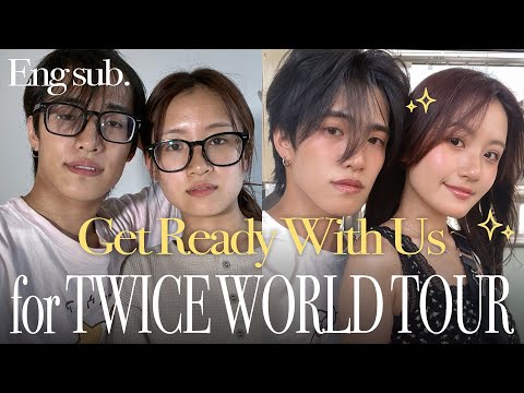 【Eng Sub】GRWU💄｜兄妹でTWICEのLIVE❣️マッハで可愛くなる❗️【TWICE READY TO BE SPECIAL✨】